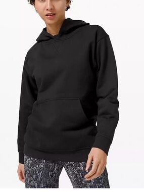 Lululemon All Yours Black Pullover Hoodie - Classic Casual Sweatshirt.